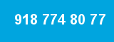 918 774 80 77 918 774 80 77